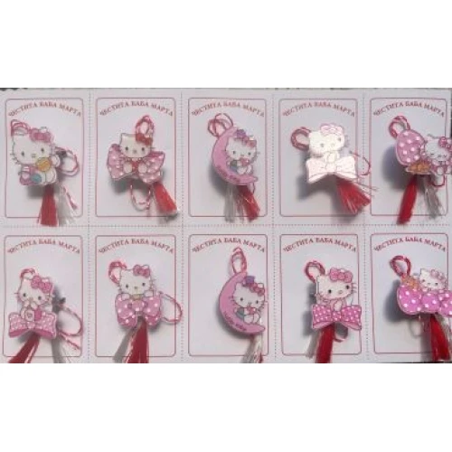 Мартеници детски светещи мартенички